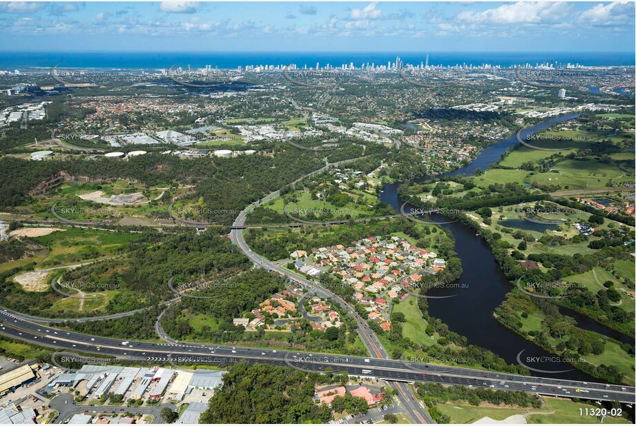 Aerial Photo Ashmore QLD Aerial Photography