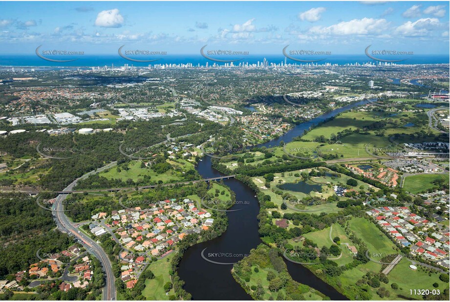 Aerial Photo Ashmore QLD Aerial Photography