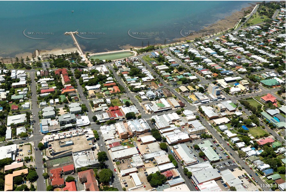 Wynnum on Morton Bay QLD QLD Aerial Photography