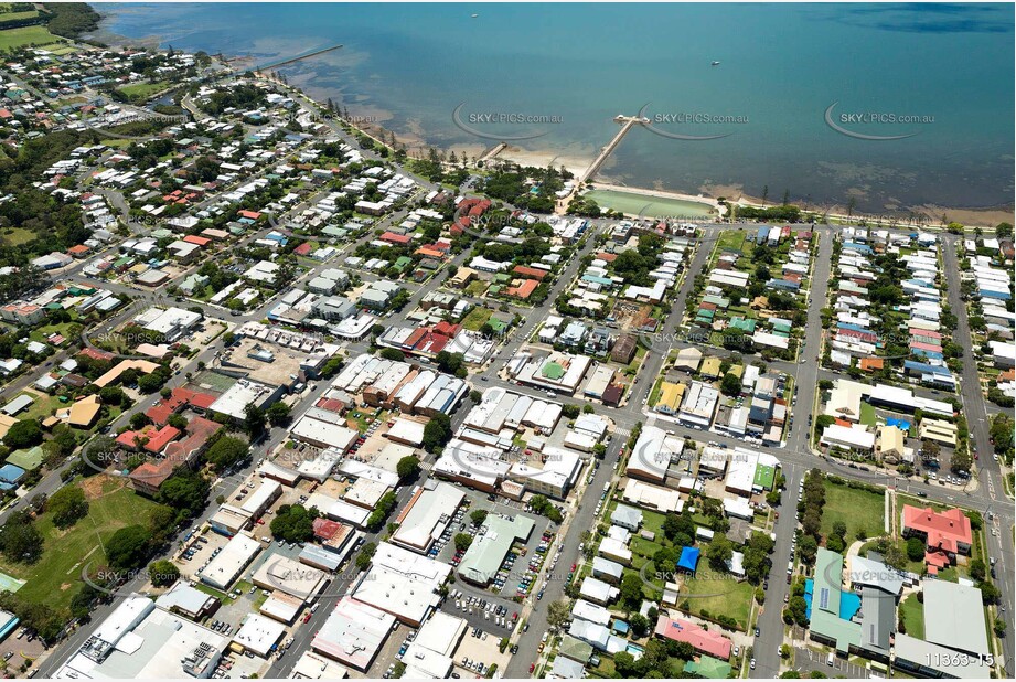 Wynnum on Morton Bay QLD QLD Aerial Photography