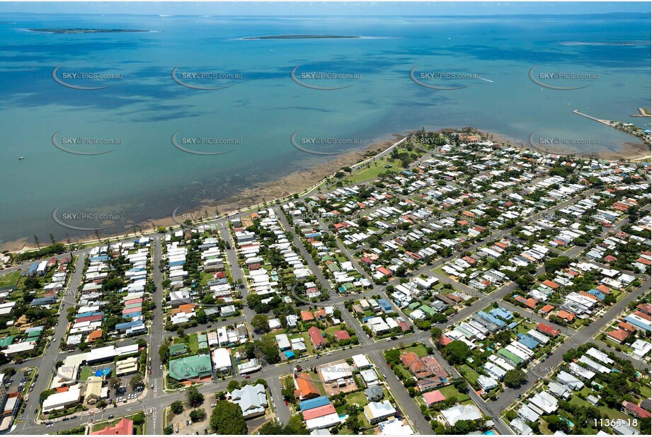 Wynnum on Morton Bay QLD QLD Aerial Photography