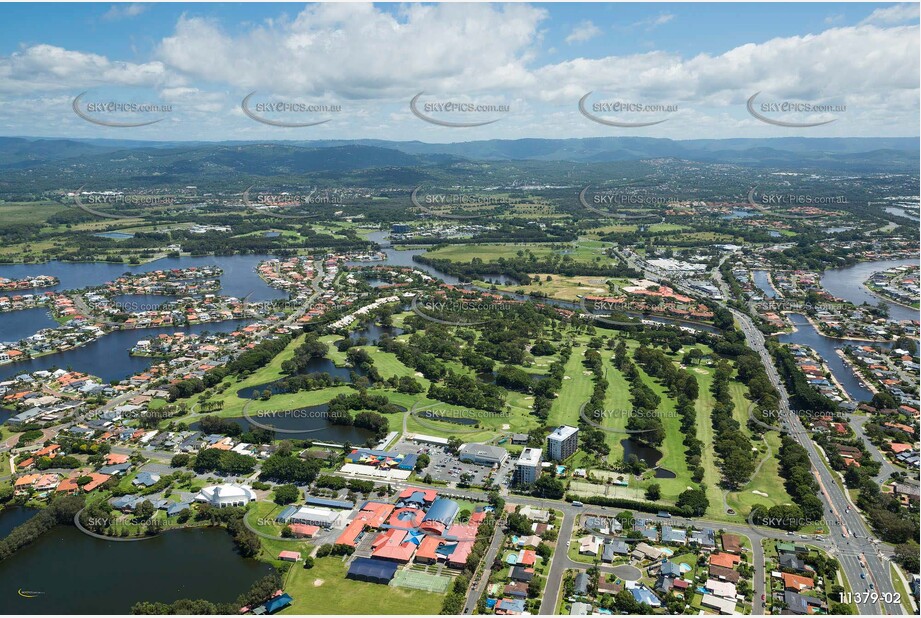 Aerial Photo Clear Island Waters QLD Aerial Photography