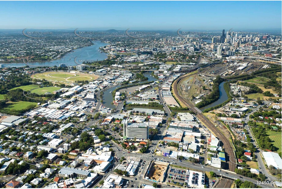 Aerial Photo Albion QLD Aerial Photography