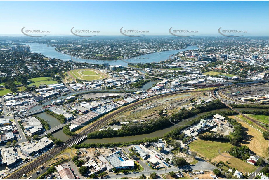 Aerial Photo Bowen Hills QLD Aerial Photography