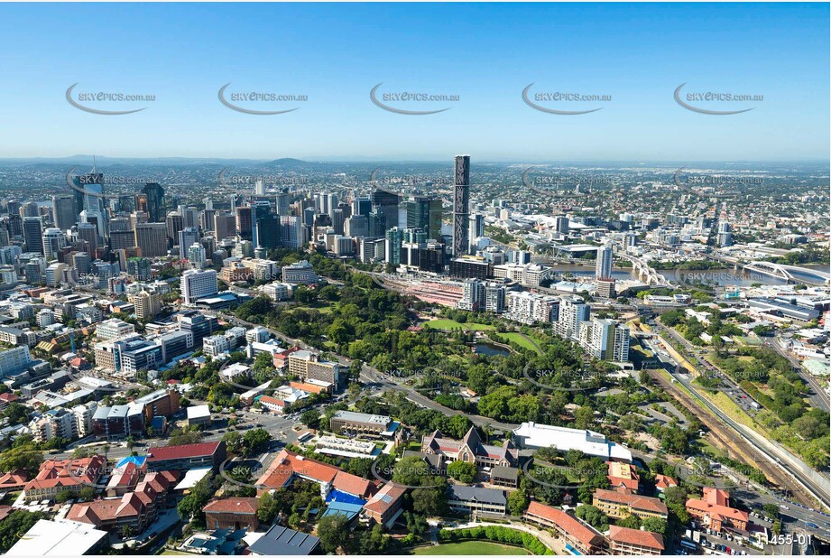 Aerial Photo Brisbane CBD QLD Aerial Photography