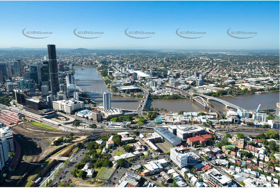 Aerial Photo Brisbane CBD QLD Aerial Photography