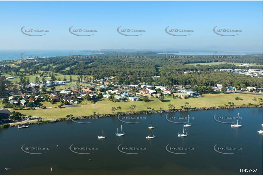 Aerial Photo Yamba NSW Aerial Photography