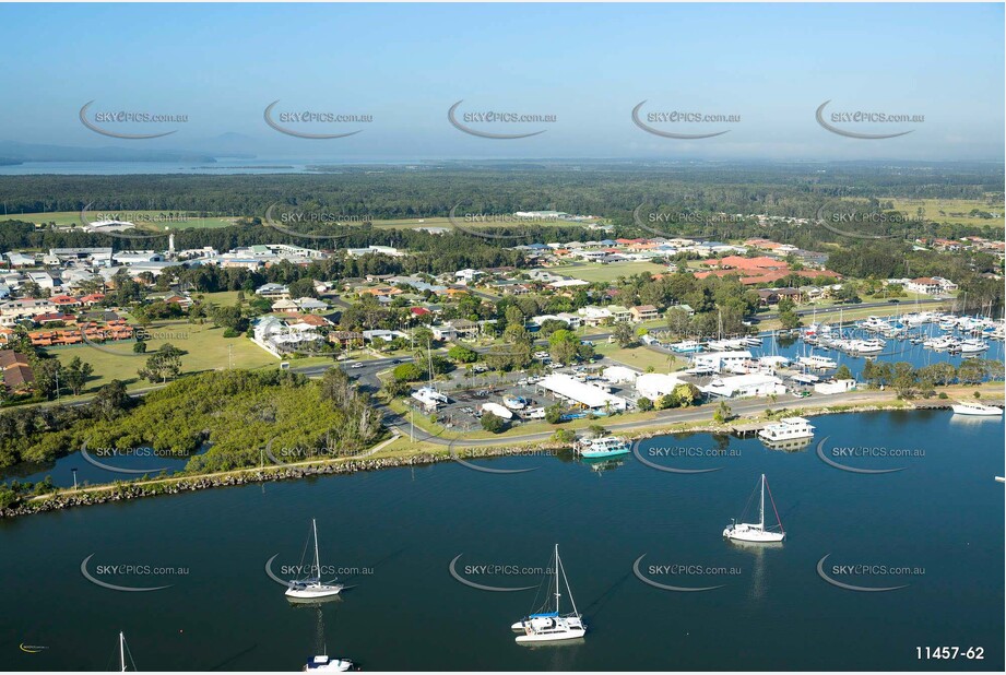 Aerial Photo Yamba NSW Aerial Photography