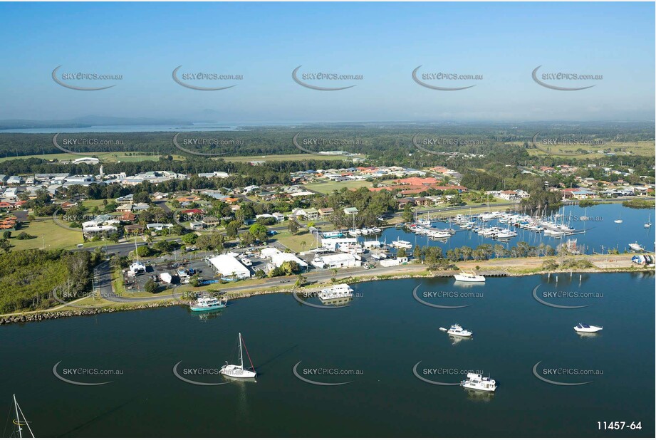 Aerial Photo Yamba NSW Aerial Photography