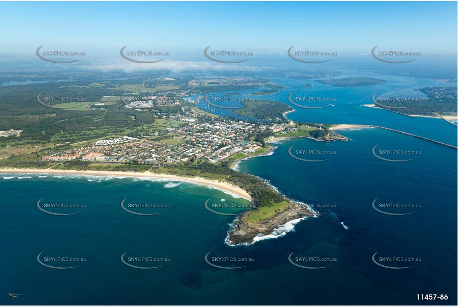 Aerial Photo Yamba NSW Aerial Photography