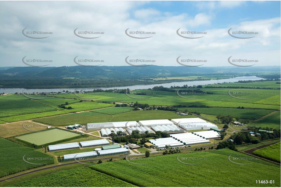 Sugar Cane Land East Wardell NSW Aerial Photography