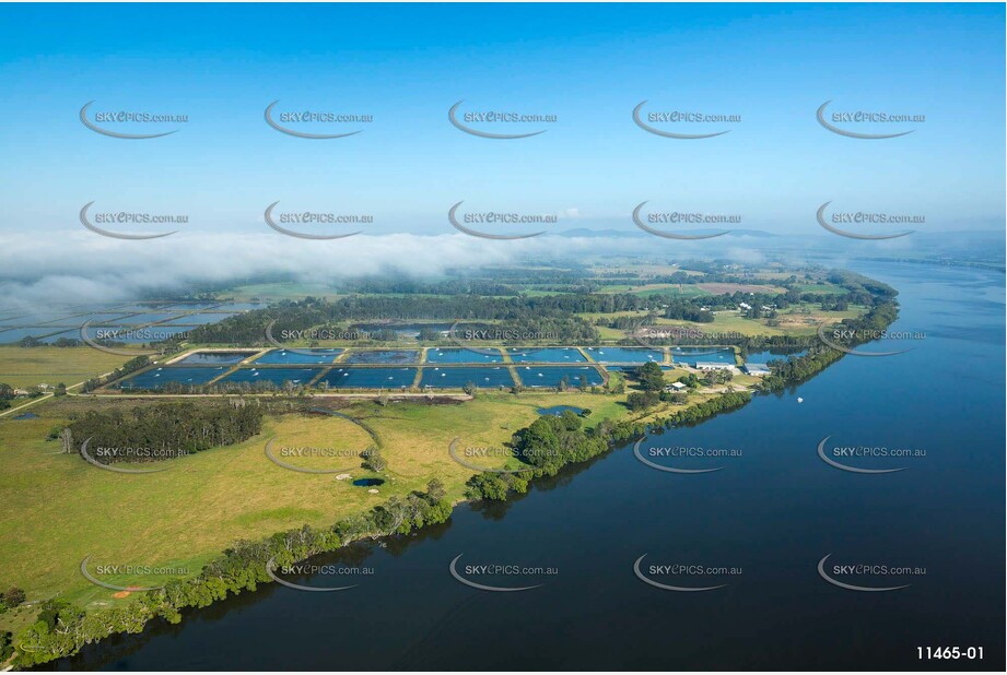 Palmers Island on the Clarence River NSW Aerial Photography
