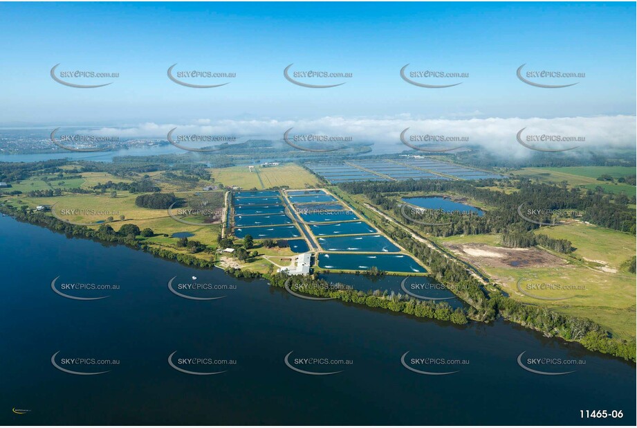 Palmers Island on the Clarence River NSW Aerial Photography
