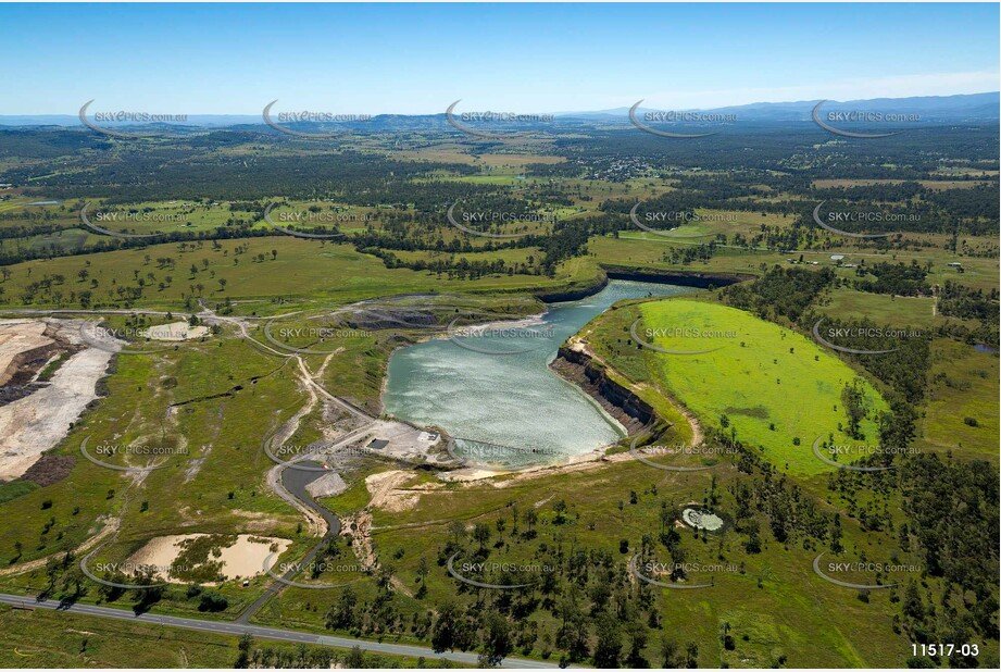 Disused Coal Mine at Jeebropilly QLD Aerial Photography