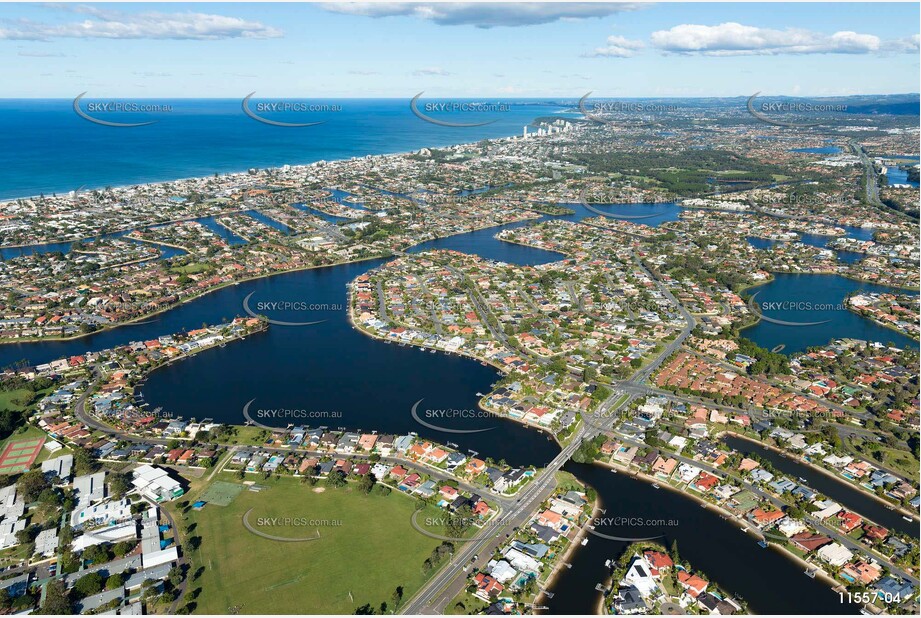 Aerial Photo Mermaid Waters QLD Aerial Photography