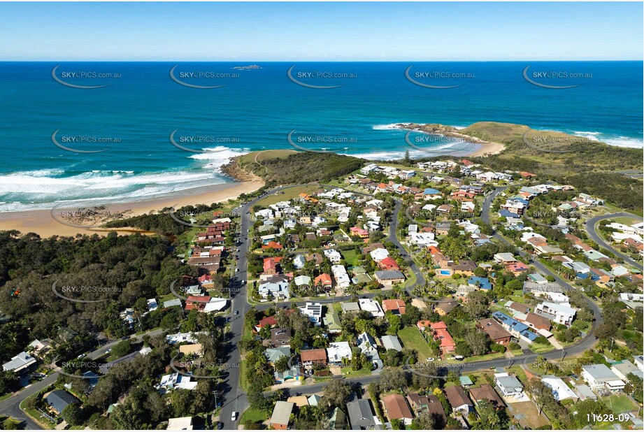 Aerial Photo Emerald Beach Aerial Photography