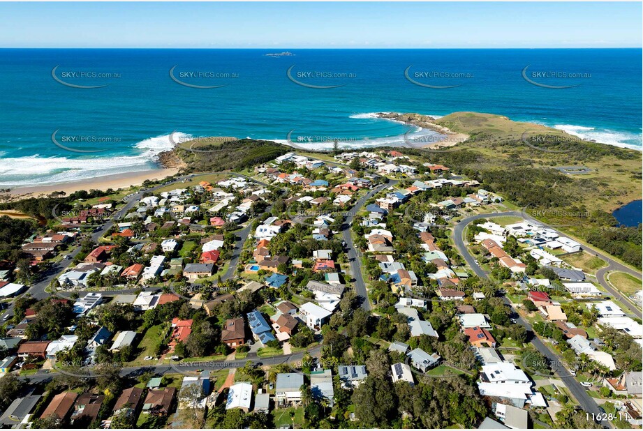 Aerial Photo Emerald Beach Aerial Photography