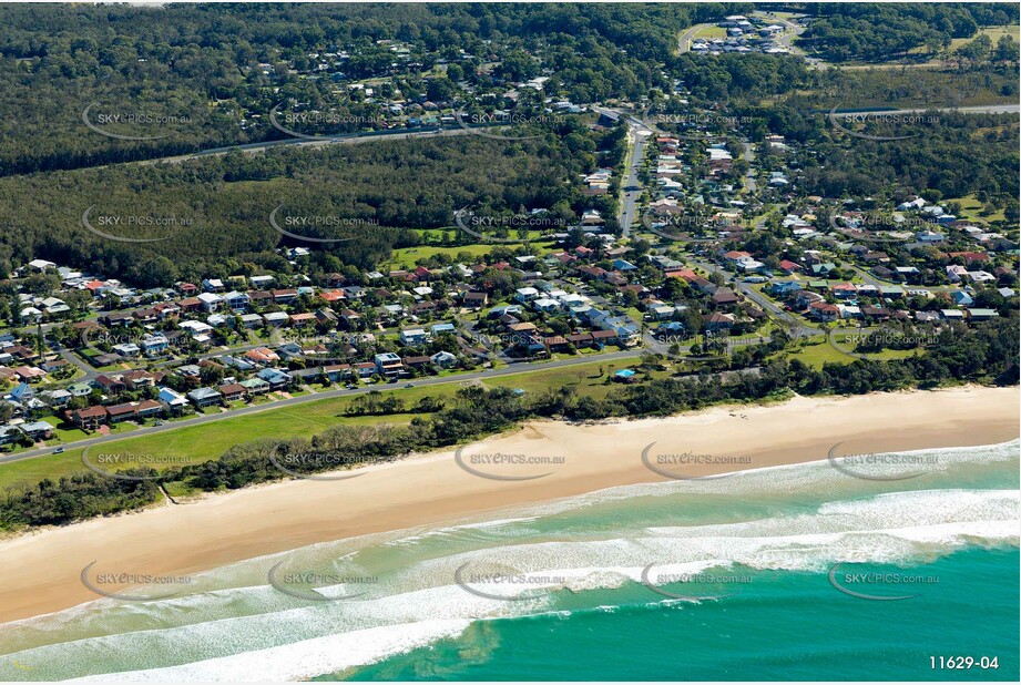 Aerial Photo Sandy Beach NSW Aerial Photography