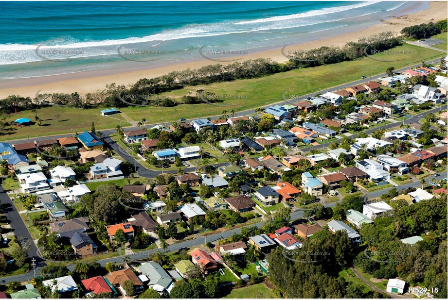 Aerial Photo Sandy Beach NSW Aerial Photography