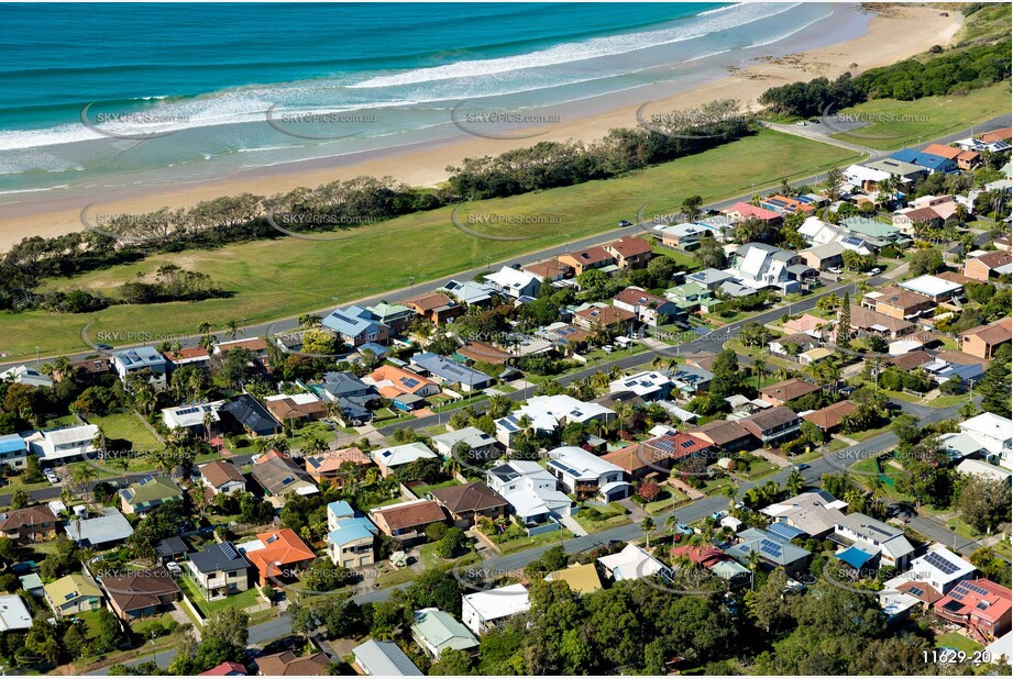 Aerial Photo Sandy Beach NSW Aerial Photography