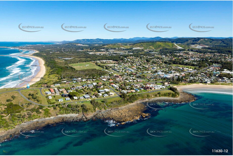 Aerial Photo Woolgoolga NSW Aerial Photography
