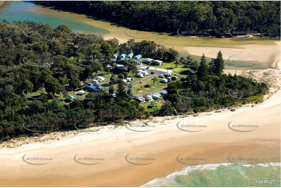 Aerial Photo Woolgoolga NSW Aerial Photography