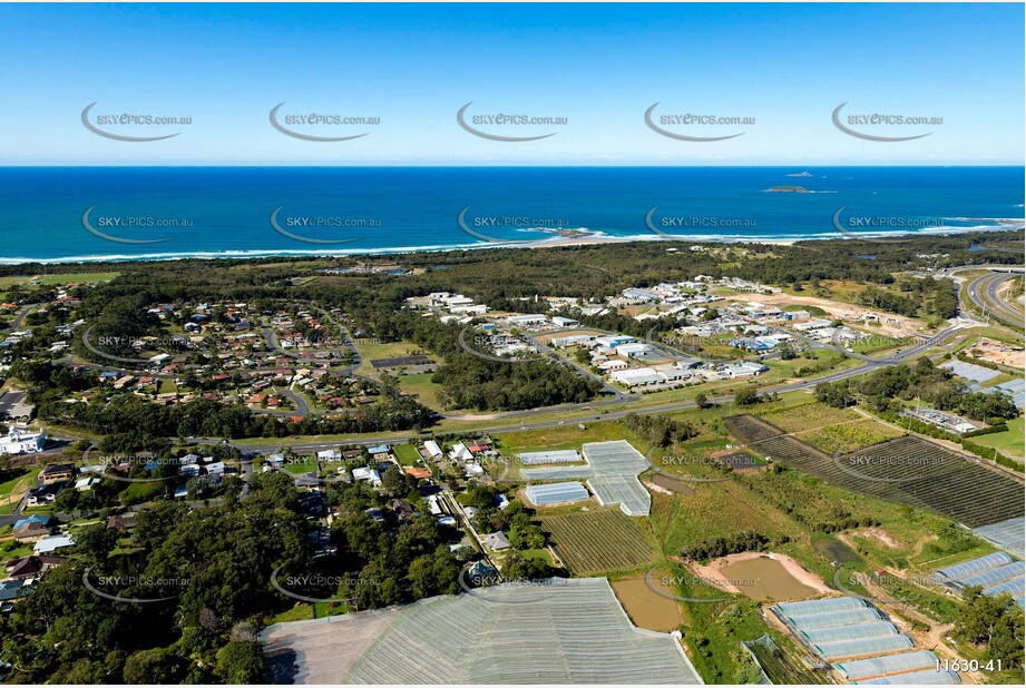 Aerial Photo Woolgoolga NSW Aerial Photography