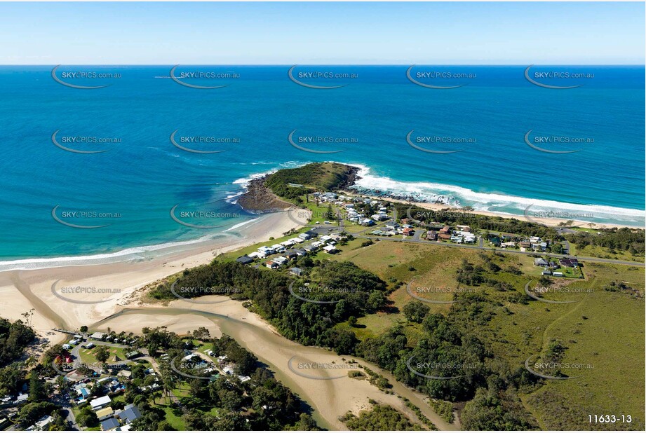 Aerial Photo Arrawarra Headland Aerial Photography