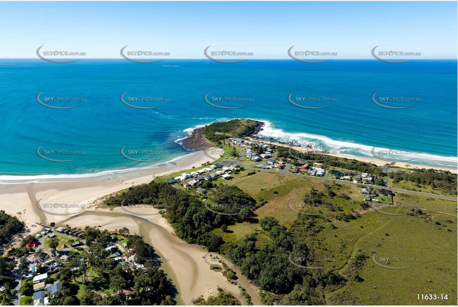 Aerial Photo Arrawarra Headland Aerial Photography