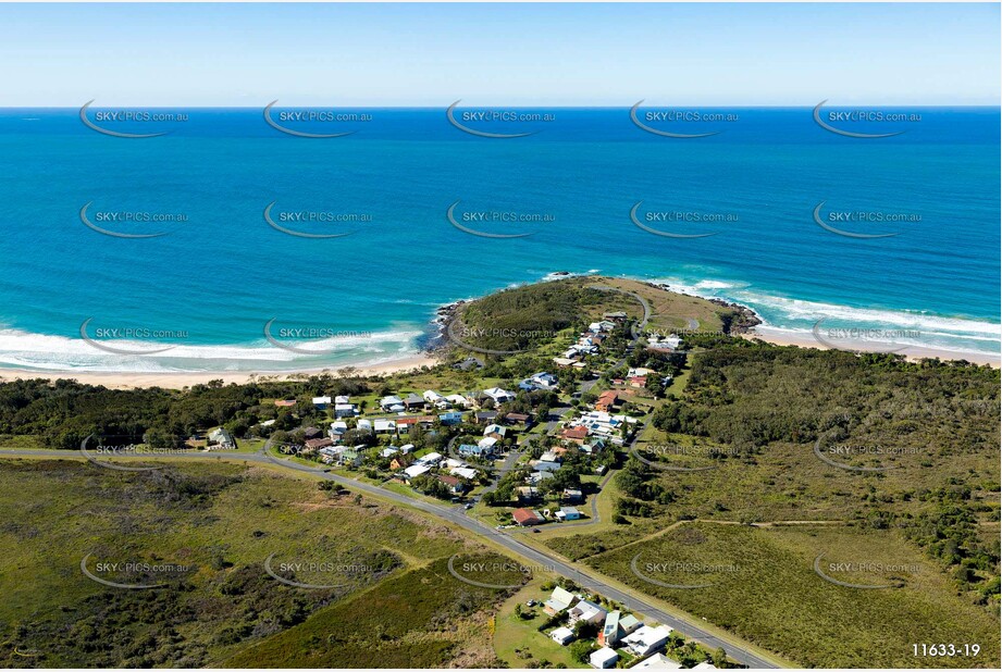 Aerial Photo Arrawarra Headland Aerial Photography