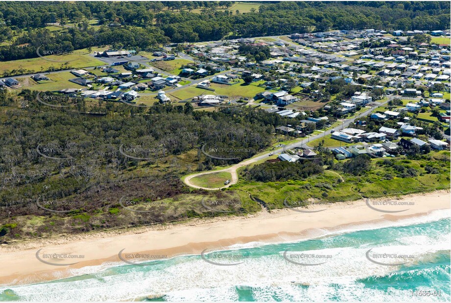 Aerial Photo Corindi Beach NSW Aerial Photography