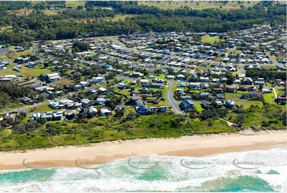 Aerial Photo Corindi Beach NSW Aerial Photography