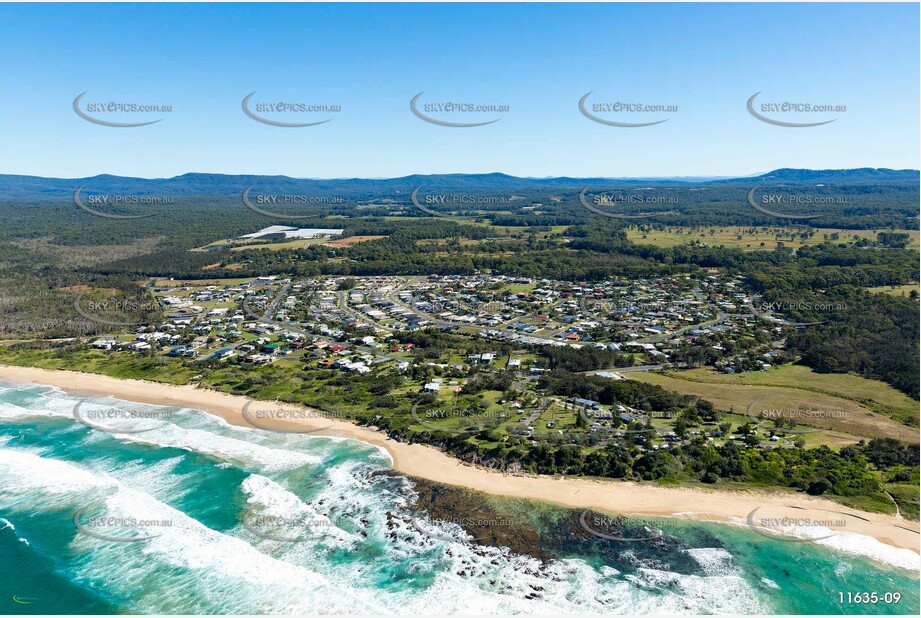 Aerial Photo Corindi Beach NSW Aerial Photography