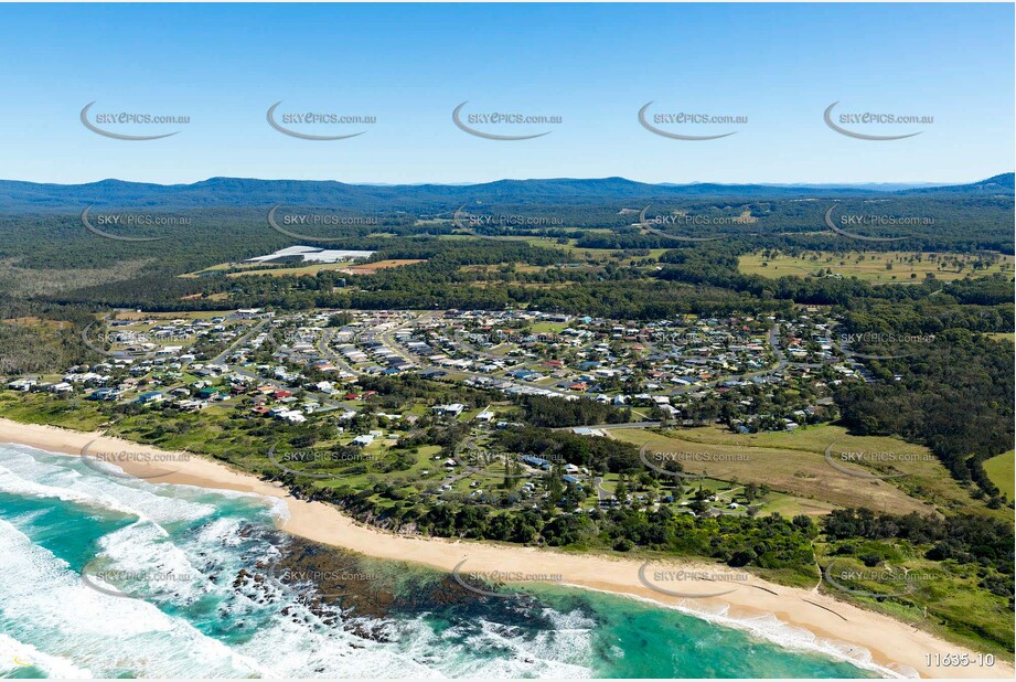 Aerial Photo Corindi Beach NSW Aerial Photography