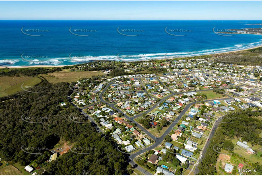 Aerial Photo Corindi Beach NSW Aerial Photography