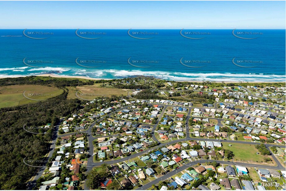 Aerial Photo Corindi Beach NSW Aerial Photography