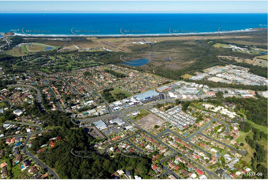 Aerial Photo North Boambee Valley Aerial Photography