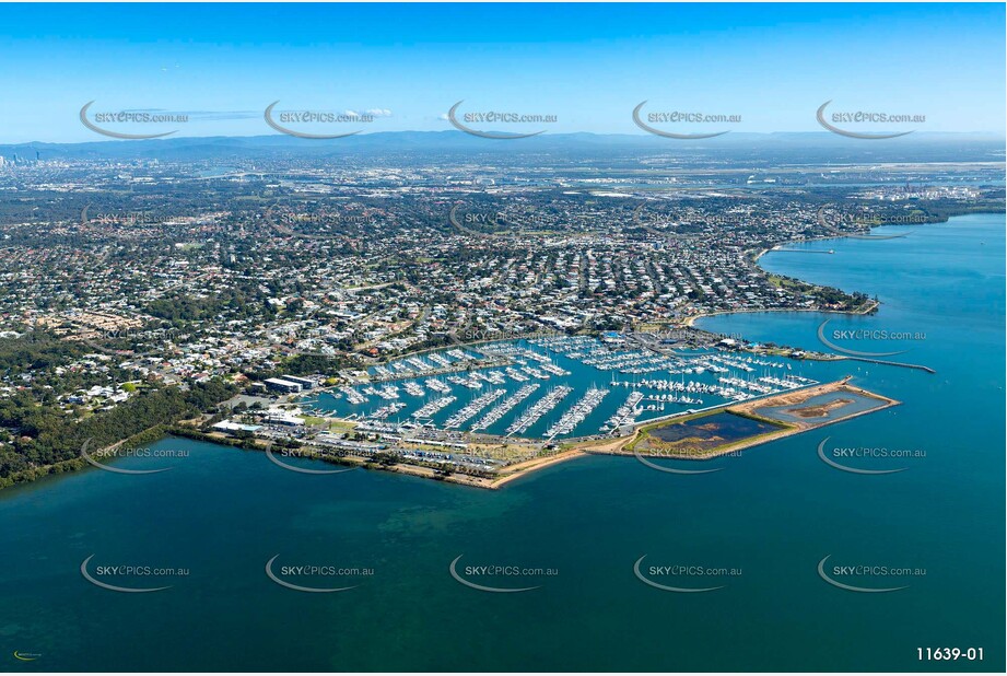 Manly Boat Harbour QLD Aerial Photography