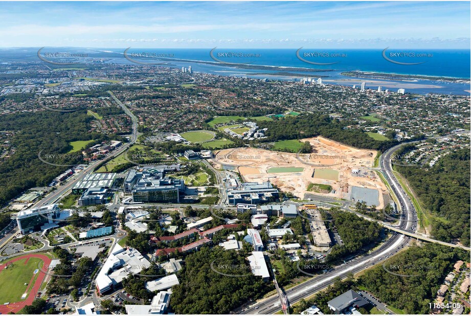 Griffith Uni & Gold Coast University Hospital QLD Aerial Photography