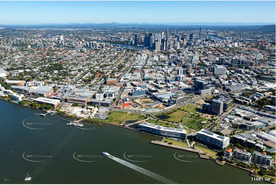 Aerial Photo Newstead QLD Aerial Photography
