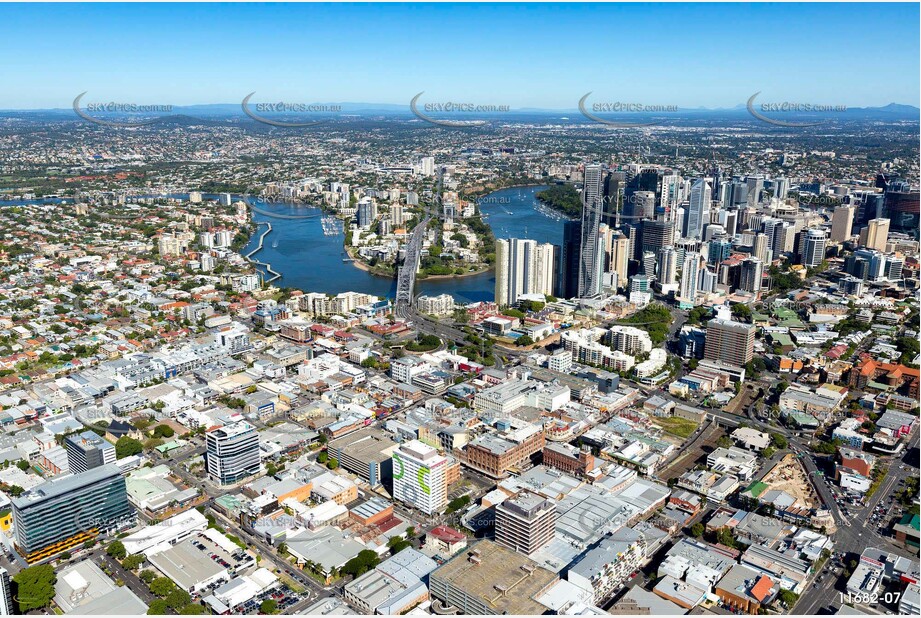 Aerial Photo Fortitude Valley QLD Aerial Photography