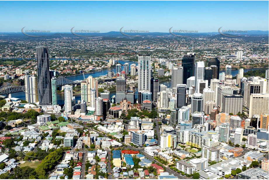 Aerial Photo Brisbane CBD QLD Aerial Photography