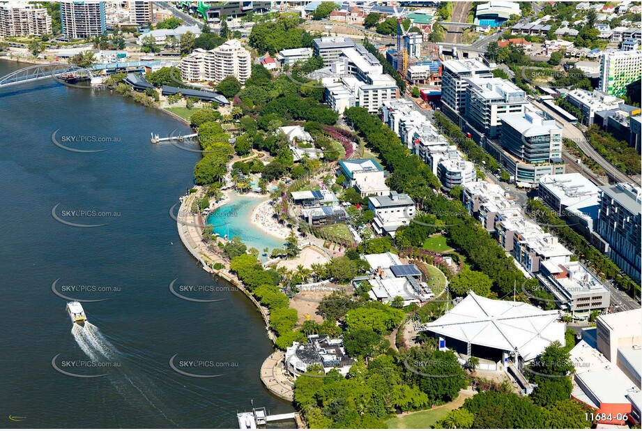 Aerial Photo South Brisbane QLD Aerial Photography