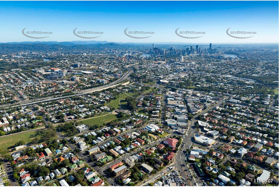 Aerial Photo Greenslopes QLD Aerial Photography