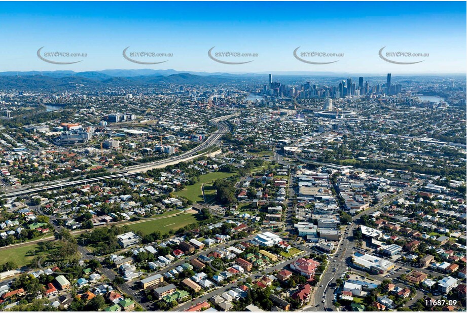 Aerial Photo Greenslopes QLD Aerial Photography