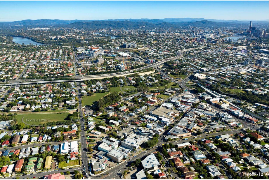 Aerial Photo Greenslopes QLD Aerial Photography