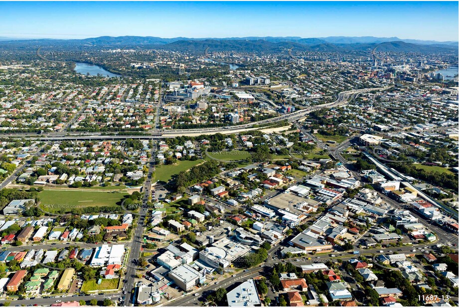 Aerial Photo Greenslopes QLD Aerial Photography