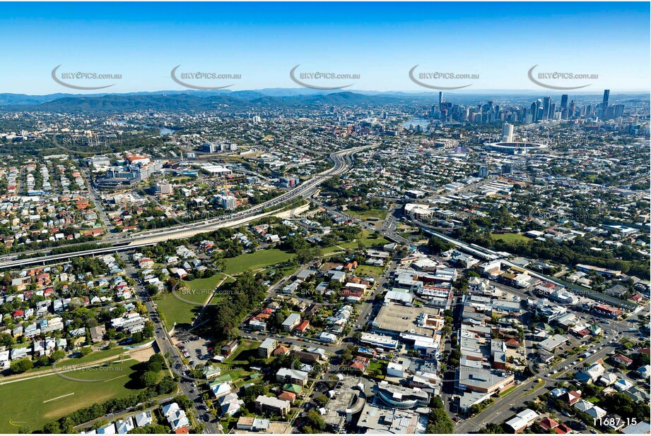 Aerial Photo Greenslopes QLD Aerial Photography