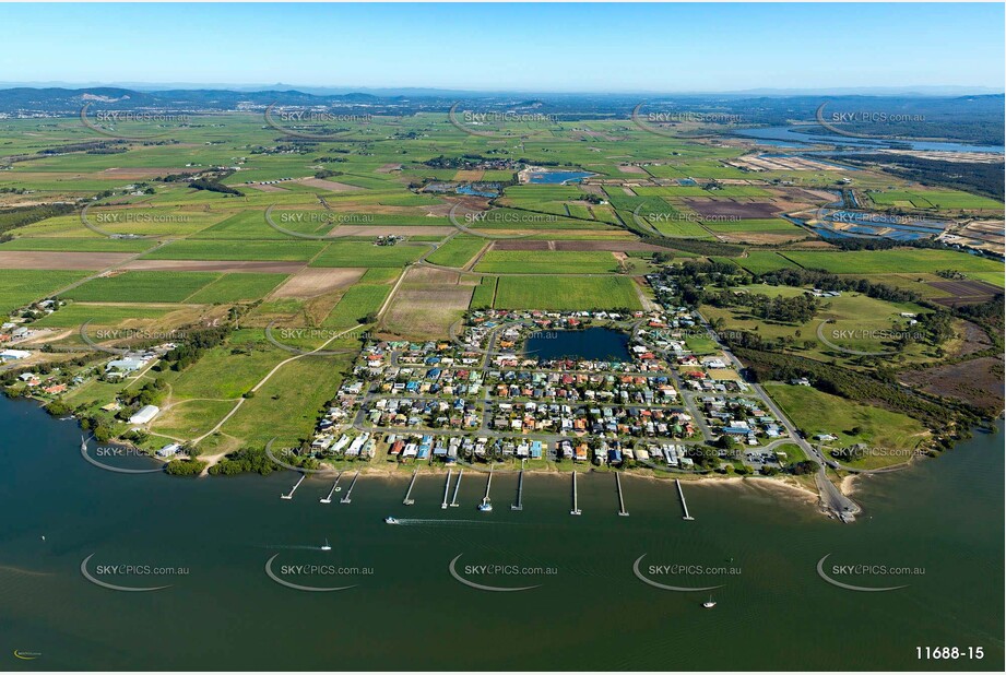 Aerial Photo Steiglitz QLD Aerial Photography