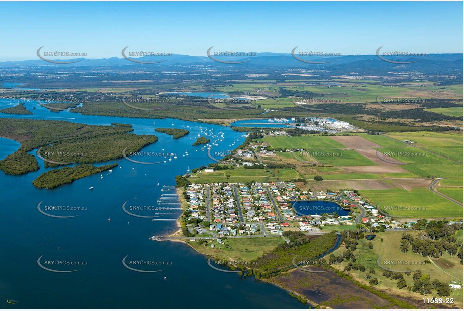 Aerial Photo Steiglitz QLD Aerial Photography